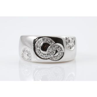 Diamond Dress Ring 18ct White Gold