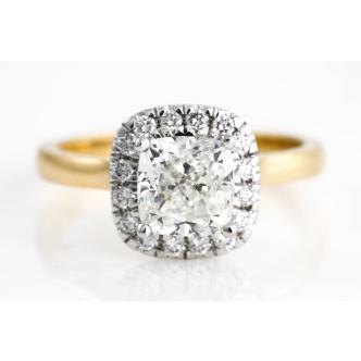 1.51ct Centre Diamond Ring GIA H SI1