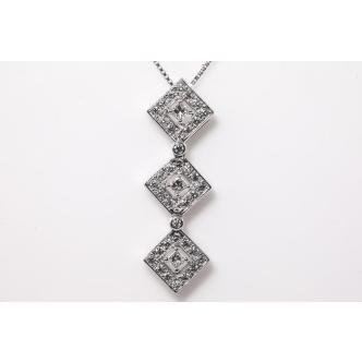 Tasaki Diamond Pendant