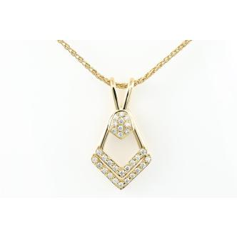 Waltham Spinning Diamond Pendant