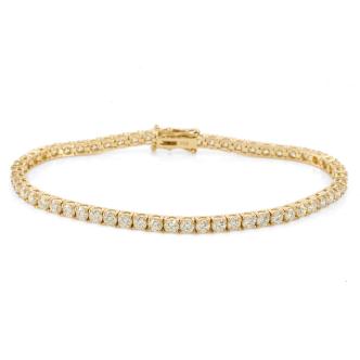 5.82ct Diamond Tennis Bracelet