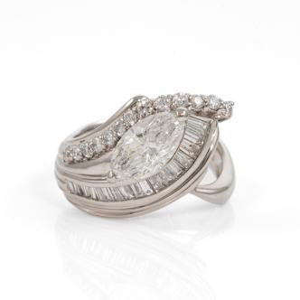 1.02ct Centre Diamond Ring