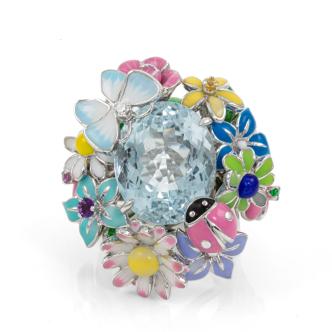 Christian Dior Diorette Garden Ring