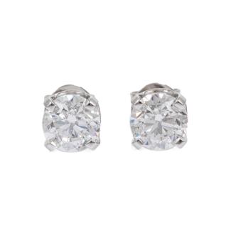 2.00ct Diamond Studs GIA EF SI1