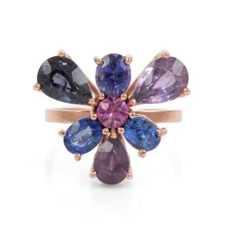 5.00ct Unheated Ceylon Sapphire Ring