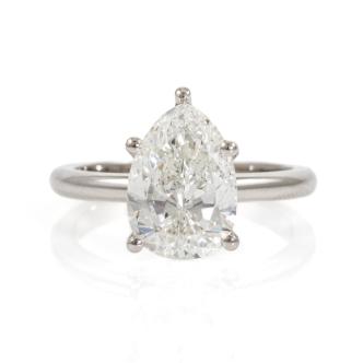 3.01ct Diamond Solitaire Ring GIA I P1