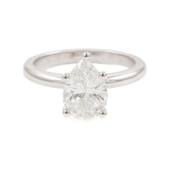 2.01ct Diamond Solitaire Ring GIA H SI2