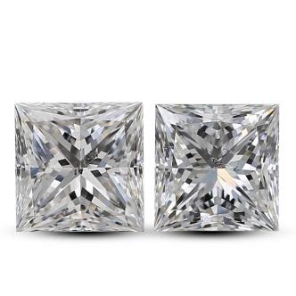 4.02ct Pair of Loose Diamond GIA F/G SI2