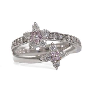 Argyle Origin Purplish Pink Diamond Ring