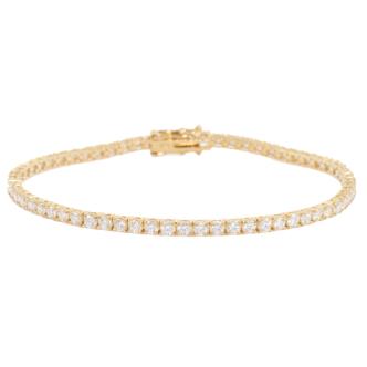 3.74ct Diamond Tennis Bracelet