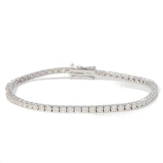 3.34ct Diamond Tennis Bracelet