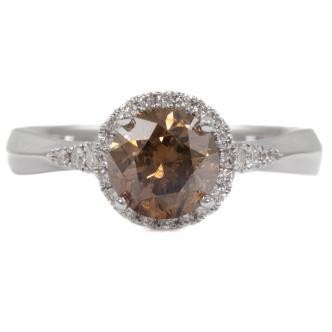 1.51ct Cognac Diamond Ring