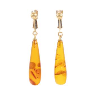 Amber Earrings