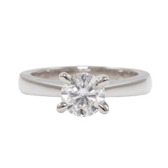 1.01ct Diamond Solitaire Ring GIA G SI2