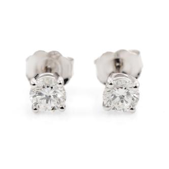 0.60ct Diamond Studs GIA D VVSI