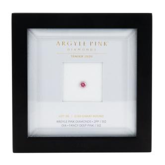 0.50ct 2PP Argyle Pink Diamond Tender 2020