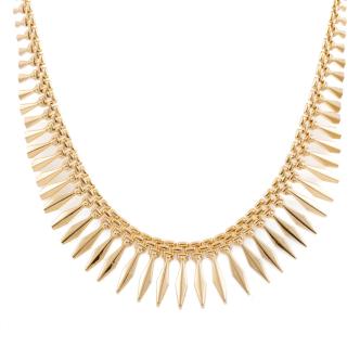 18ct Gold Articulated Necklace 34.2g