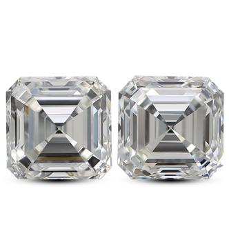 3.08ct Pair Loose Diamond GIA H/I VVS